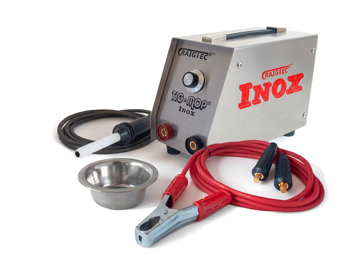 TigMop Inox professional stainless steel weld cleaning machine